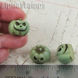 Green Scary Jack-o-Lantern
