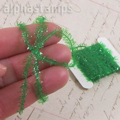 Miniature Green Tinsel Garland*