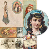 Gypsy Beauty Collage Sheet