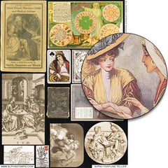 Gypsy Fortune Teller #1 Collage Sheet