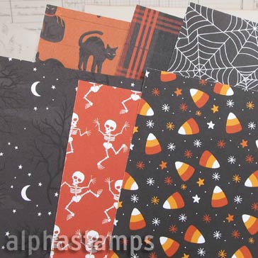 Dark Halloween 6x6 Paper Set