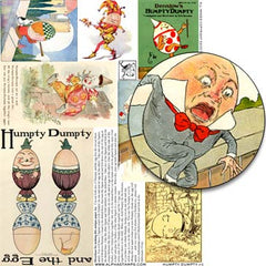 Humpty Dumpty #1 Collage Sheet
