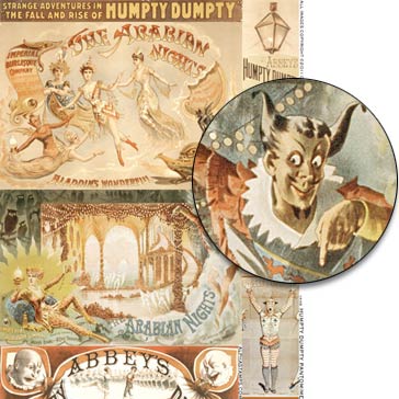 Humpty Dumpty Pantomime Collage Sheet