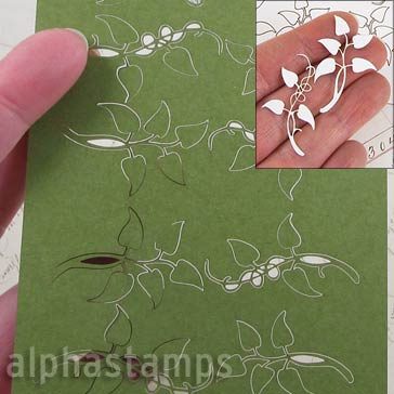 Laser-Cut Miniature Ivy