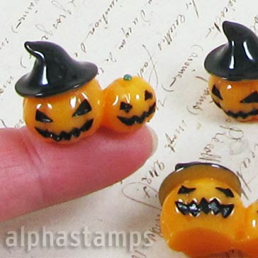 3D Jack-o-Lantern Duo