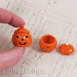 Jack-o-Lantern Candy Jar