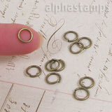 Antique 8mm Jump Rings*