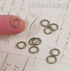 Antique 8mm Jump Rings*