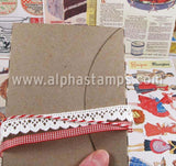 Ribbon Set from Retro Baking Junk Journal Kit