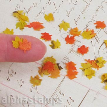 Tiny Fall Maple Leaves