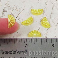 Translucent Half Slice of Lemon