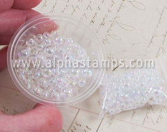 Larger Iridescent Water Bubble Bead Mix