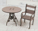 Wrought Iron Patio Table