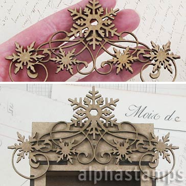 Large Snowflake Topper
