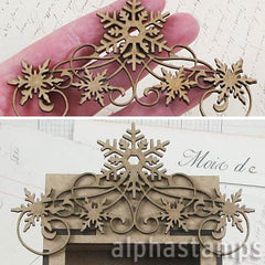 Large Snowflake Topper