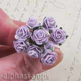 Tiny Paper Roses - Lilac