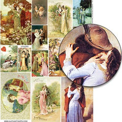 Lovers Collage Sheet