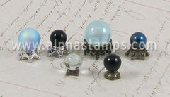 Mixed Size Bronze Bead Caps