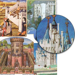 Medieval Castles Collage Sheet