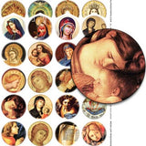 Mega Cap Madonnas Collage Sheet