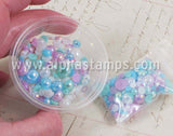 Mermaid Flatback Pearl Mix