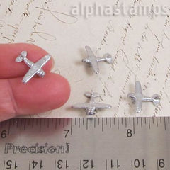 Cast Metal Toy Airplane