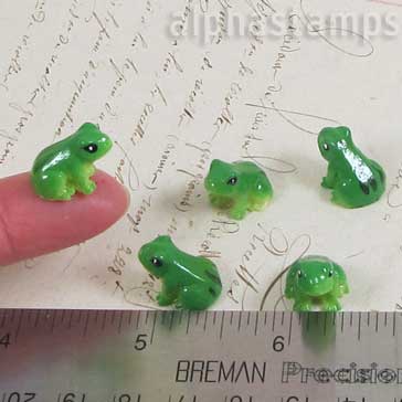 Small Green Frogs