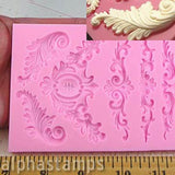 Silicone Mold - Architectural Flourishes