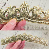 Narrow Gold Dresden Diadem or Crown
