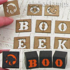 Halloween Cube Overlays - 5 sizes