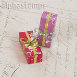 Pink & Red Wrapped Gift Boxes