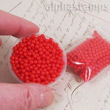 3mm Red Nonpareils Faux Candy