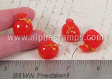 3/4 Inch Red Santa Pack