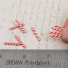 Red & White Striped Candy Sticks
