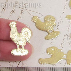 Gold Dresden Roosters