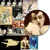 Sad Pierrot Collage Sheet