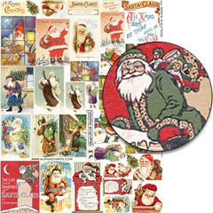 Santa is Outside Collage Sheet