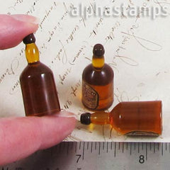 Large Whiskey Bottle with Label