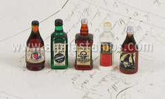 Resin Alcohol Bottles Set #2