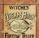 Small Hidden Drawer Book Fortune Teller Covers Collage Sheet