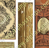 Small Hidden Drawer Book Fortune Teller Covers Collage Sheet