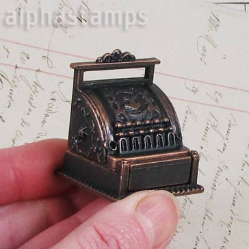 Bronze Cash Register