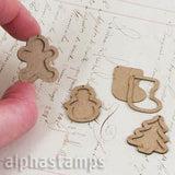 1 Inch Cookie Cutter Ornaments *