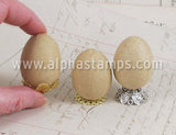 Tiny Paper Mache Eggs