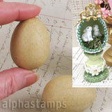 Tiny Paper Mache Eggs*