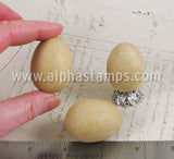 Tiny Paper Mache Eggs