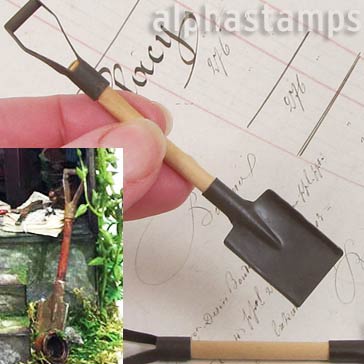 Mini Rustic Shovel*