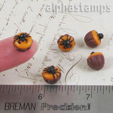 Tall Chocolate Cupcake with Spider