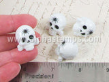 3D Resin Skull with Spider