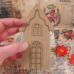 Chipboard Set from Snowy Houses Kit *